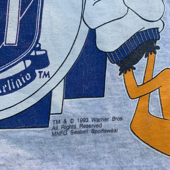Vintage Duke University Looney Tunes Shirt XL - Picture 2 of 4